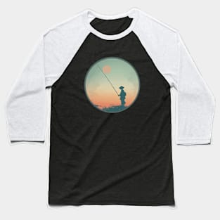 Fishing Girl Baseball T-Shirt